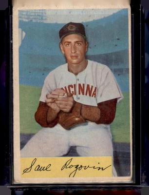 1954 Bowman #140a Saul Rogovin