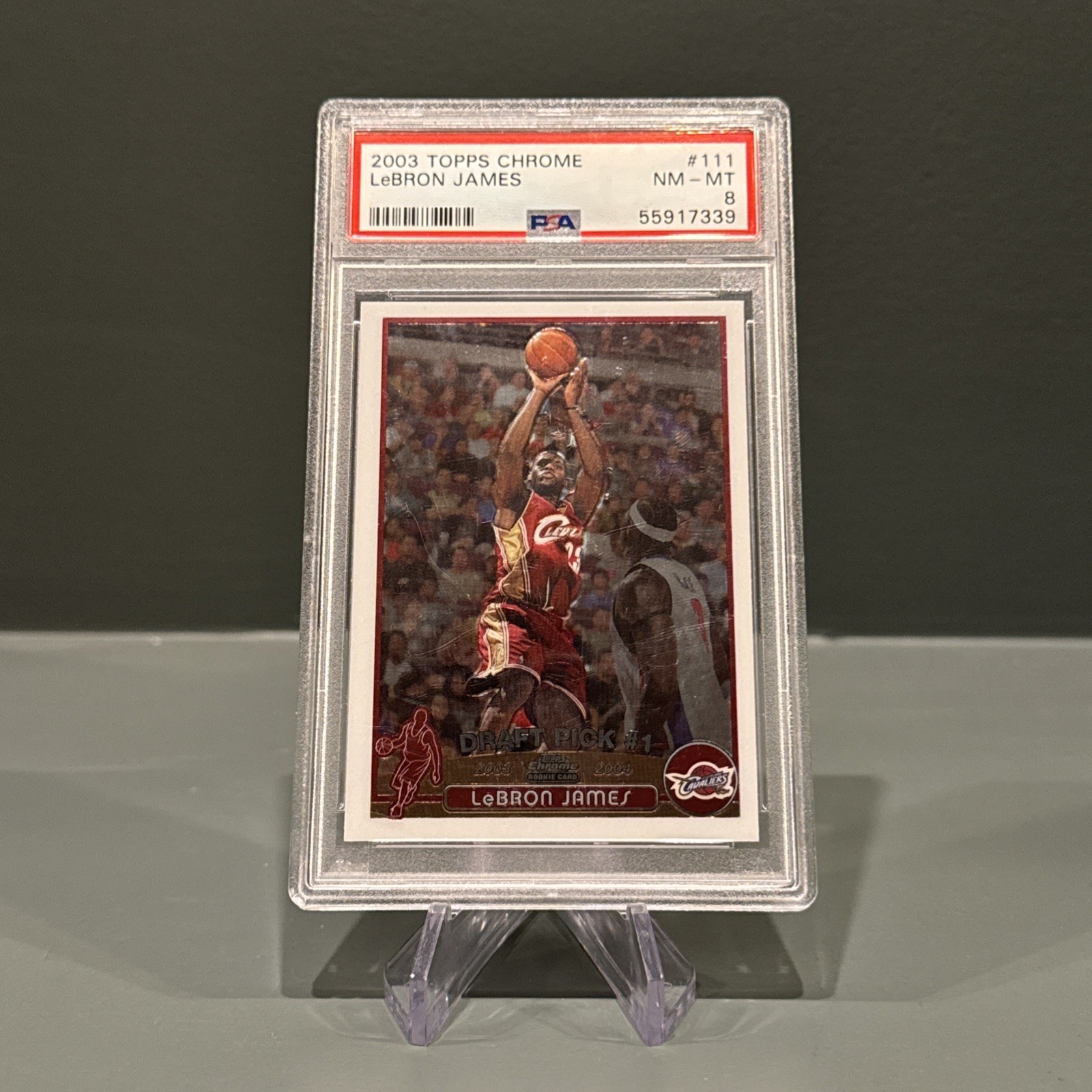 2003-04 Topps Chrome - LeBron James #111 (RC) Cleveland Cavaliers