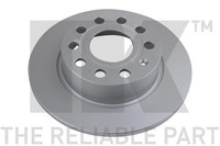 2X NK Bremsscheibe 314789 FüR Seat Leon A3 Yeti Beetle Golf VW Skoda Audi Plus 5