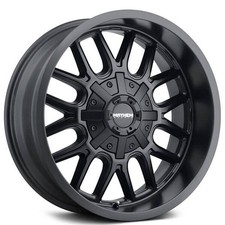 17x9 Mayhem Wheels 8107 Cogent Matte Black Off-road Rims 4pcs