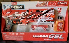 ZURU X SHOT Hyper Gel Clutch Blaster 5,000 Pellets 150 FPS Ages 14 . New