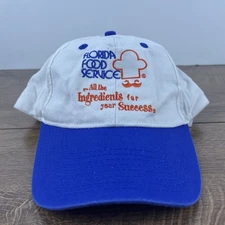 Florida Food Service Hat White Adjustable Hat White Adult Size Hat