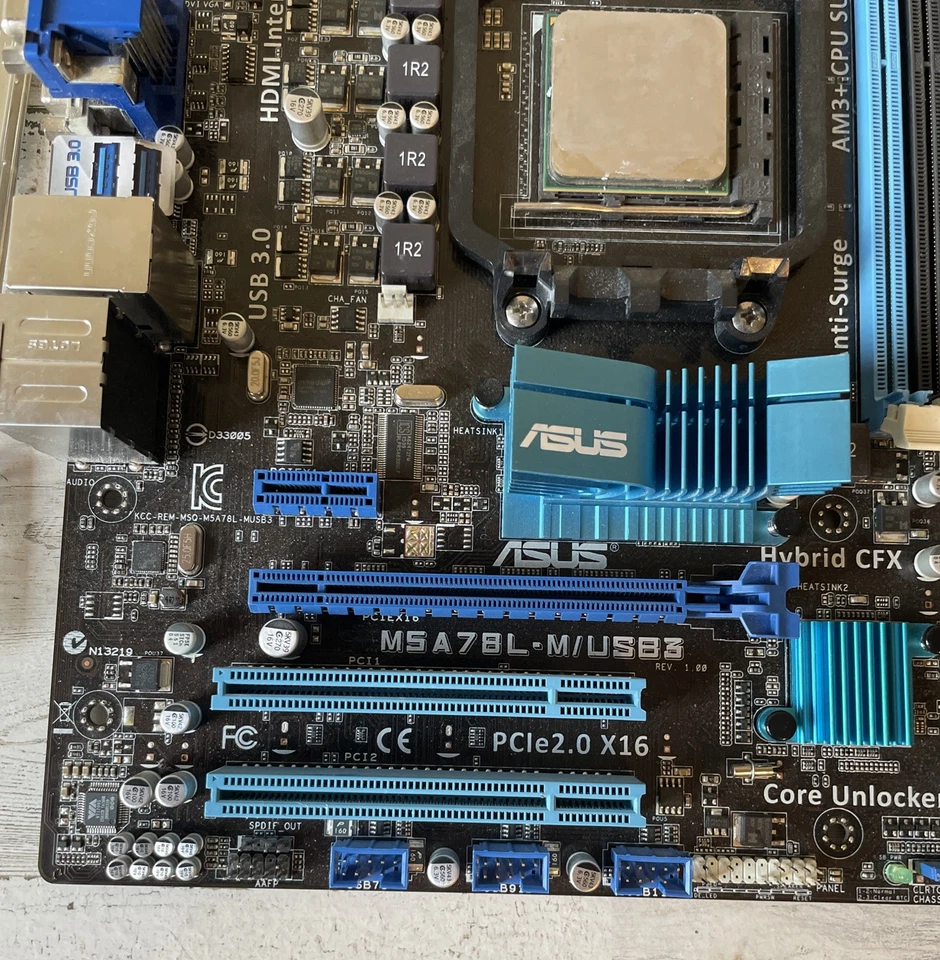 ASUS M5A78L-M/USB3 AM3 ATX With AMD FX 6350 - Image 4 of 4