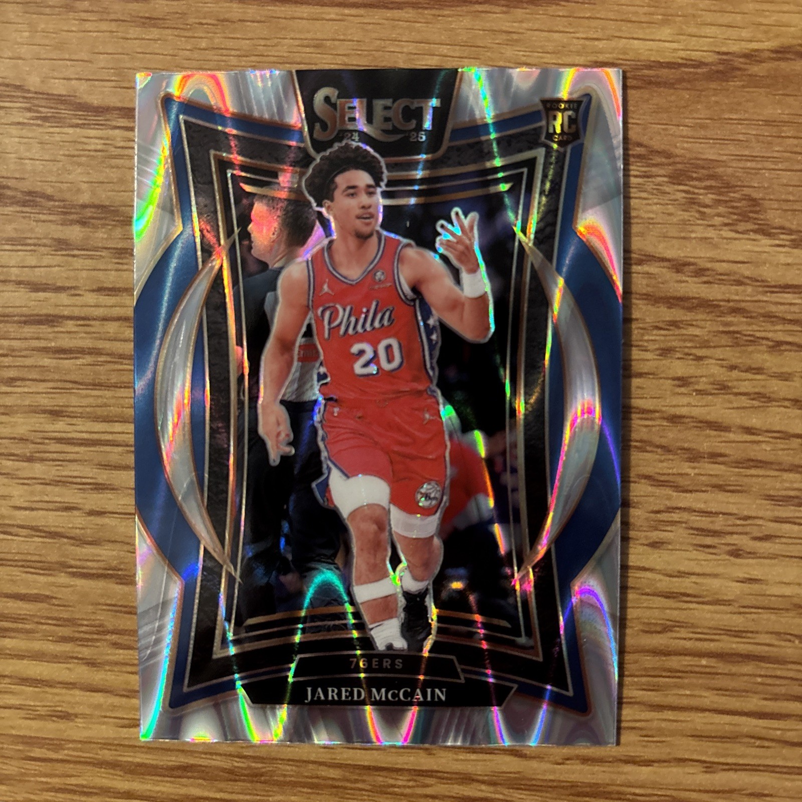 2024-25 Panini Select - Concourse Jared McCain #82 Tectonic Prizm (RC)