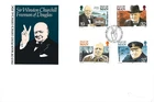 1990 Isle of Man 25th Death Anniversary of Sir Winston Churchill First Day Cover