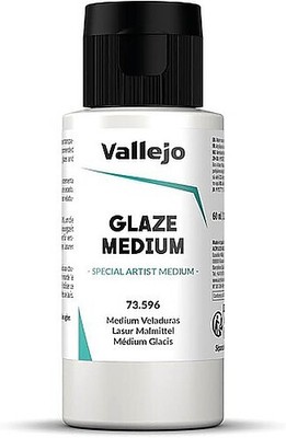 Vallejo Glaze Medium 60ml Bottle - Hobby and Model Acrylic Paint - #73596