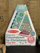 Melissa And Doug Countdown To Christmas Wooden Magnetic Play Set Childs Advent