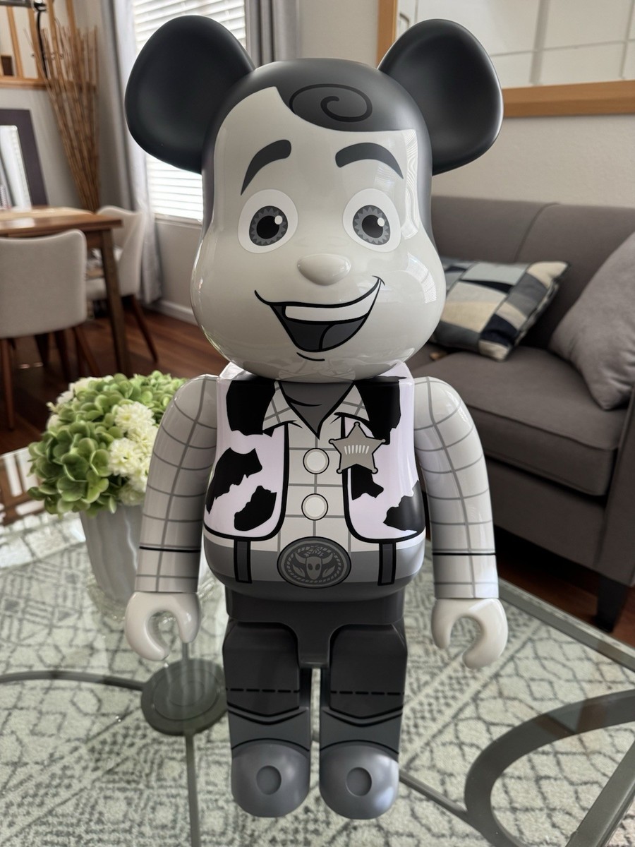 Woody Toy Story Black & White 1000% Bearbrick Figure No Box | eBay