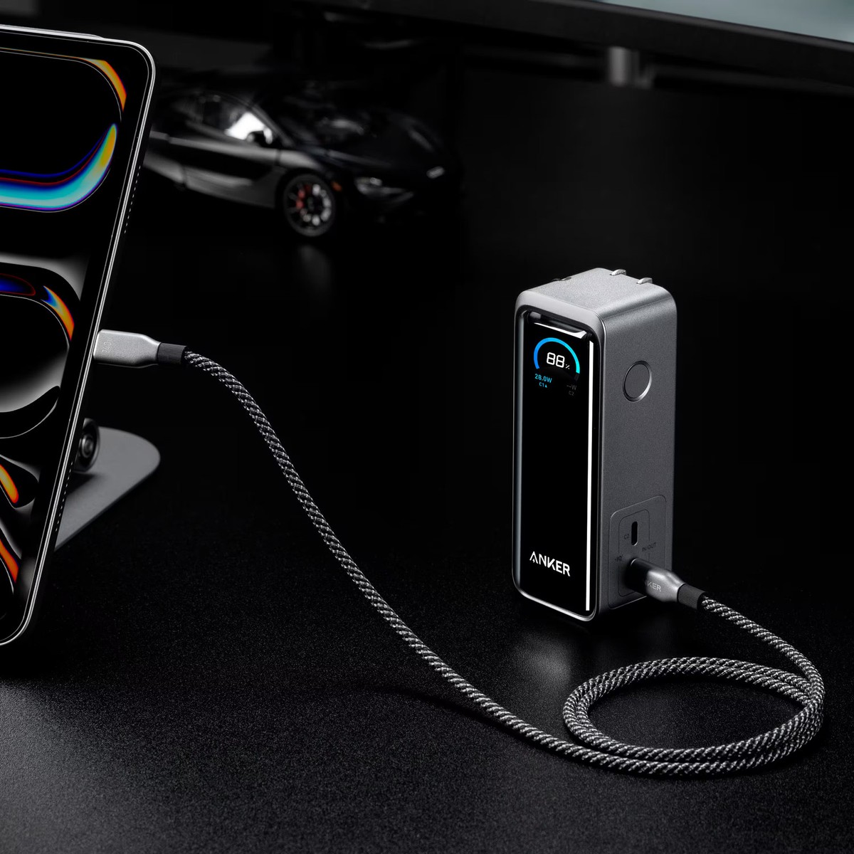 Anker - Prime Power Bank (9.6K, 65W, Fusion) - Black | eBay