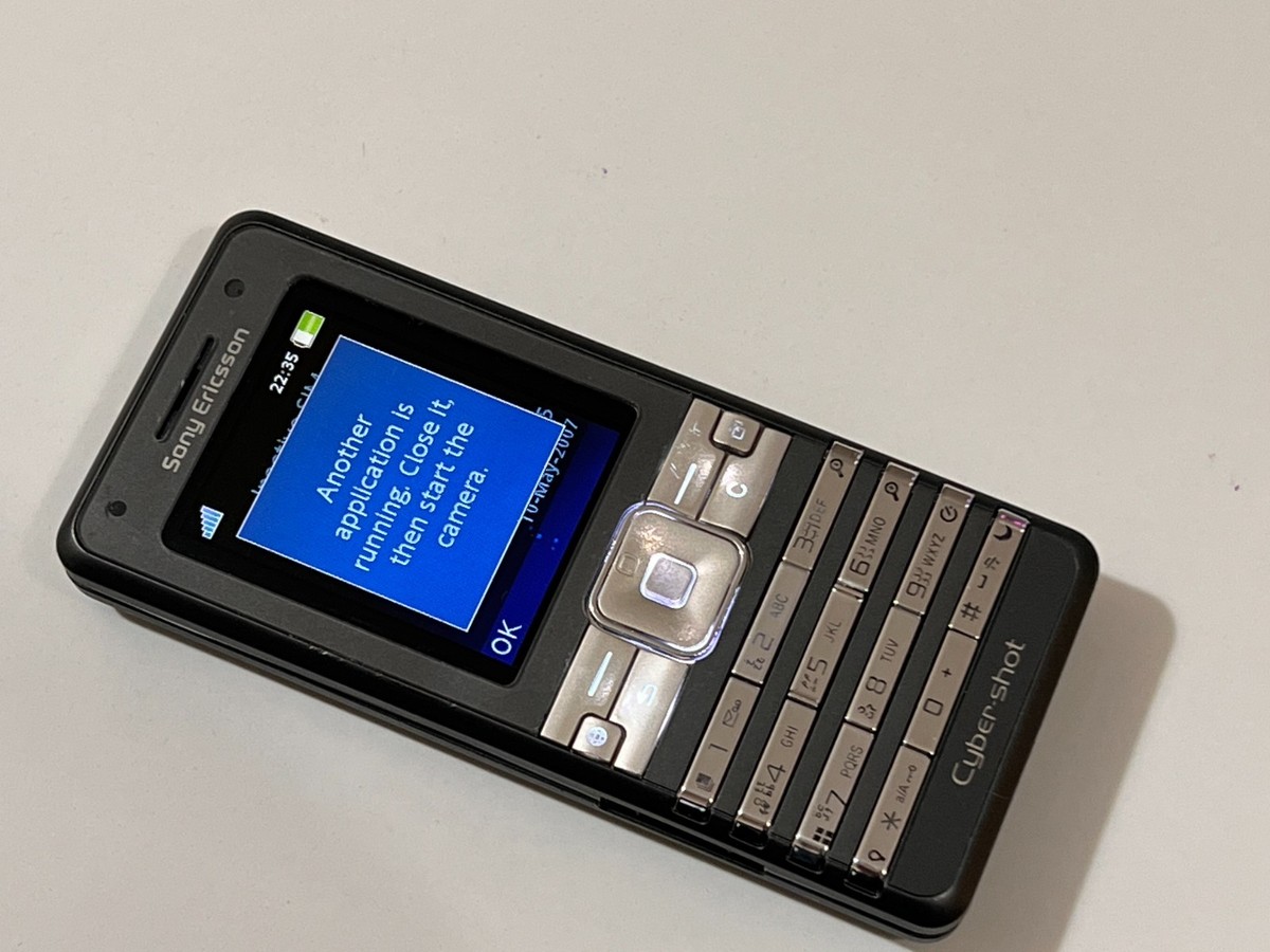 Sony Ericsson K770i Phone - Black Unlocked - Retro Luxury phone