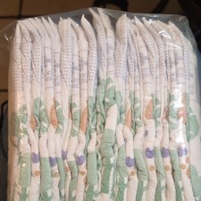 Disposable Baby Diapers Pack of 2 White Green Purple Orange