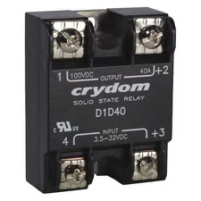 Crydom D1d40 Solid State Relay, 1 Phase, Screw Clamp, Panel, Mosfet