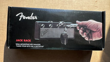 Fender Jack Rack Key Holder Includes 4 Keychains New in Box