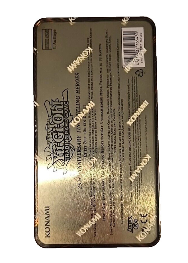 Thumbnail - Konami Yu-gi-oh Mega Tin Box Dueling Heroes - Deutsch