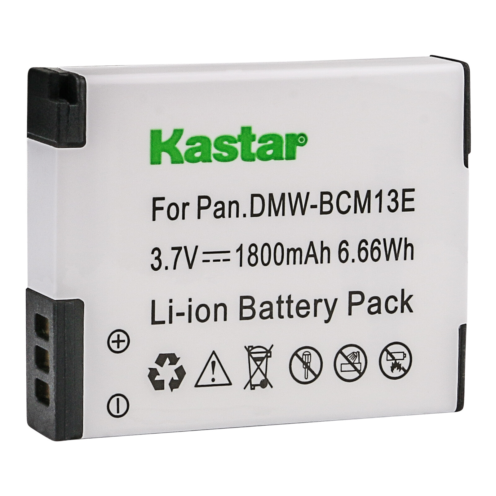 Kastar DMWBCM13E Battery + Charger for Panasonic Lumix DMCZS35 ZS60