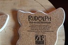 2 Rudolph The Red Nosed Reindeer ZRIKE BRANDS Rudolph Clarice Ceramic Coasters — photo 7
