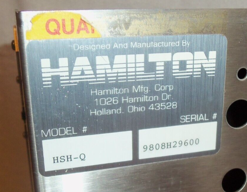 HAMILTON ACW COIN HOPPER Model HSHQ Bill Changer Change Machine Part