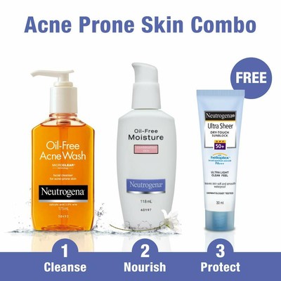 neutrogena combo pack for oily skin