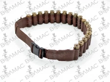 New Leather Cartridge Shotgun Shell Belt Holder Ammo Bandolier 20 R-ds 16-12 Ga.