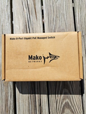 Mako Networks 1008-SW/P 8-Port Gigabit PoE Managed Switch