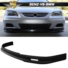 Fits 2001 2002 Honda Accord Coupe Mugen Front Bumper Lip Spoiler Unpainted Pp