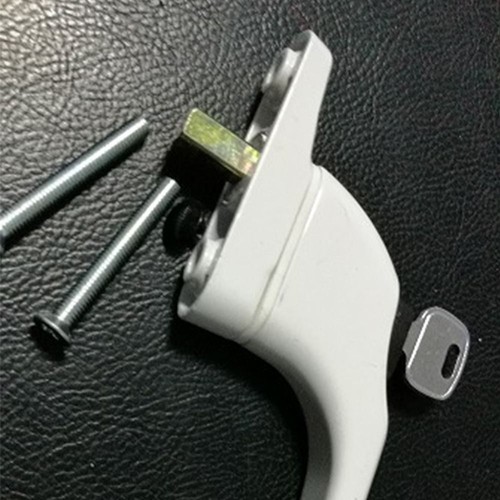 UPVC Universal Locking Door Handles Window Handle Double Glazing Latch Locks - Picture 8 of 10