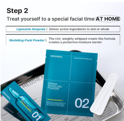 MEDIHEAL Modeling Pack Madecassoside for Blemish Face Jelly Mask