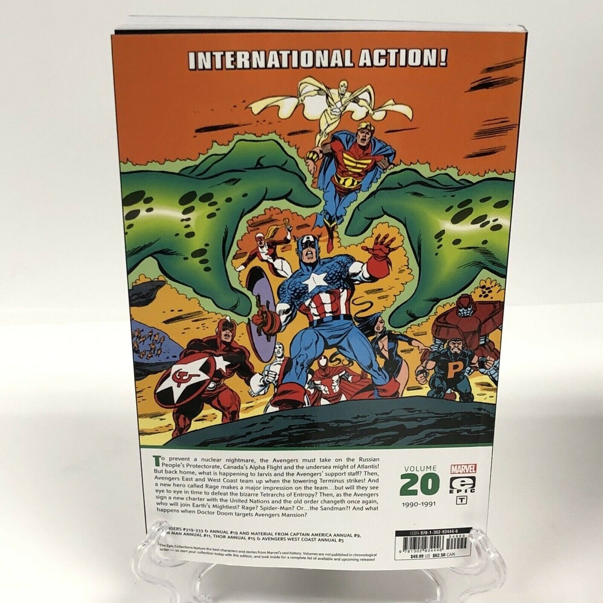 Avengers Epic Collection Vol 20 Crossing Line New Marvel Comics