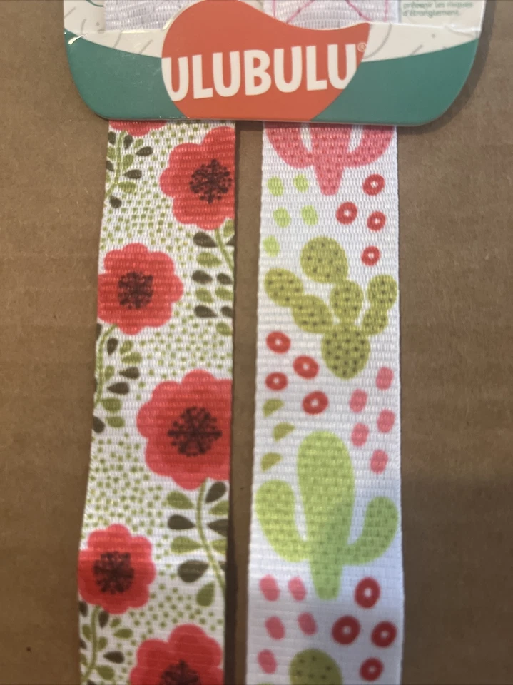Ulubulu Universal Baby Toddler Pacifier Clip Set Floral NWT - Image 3 of 4