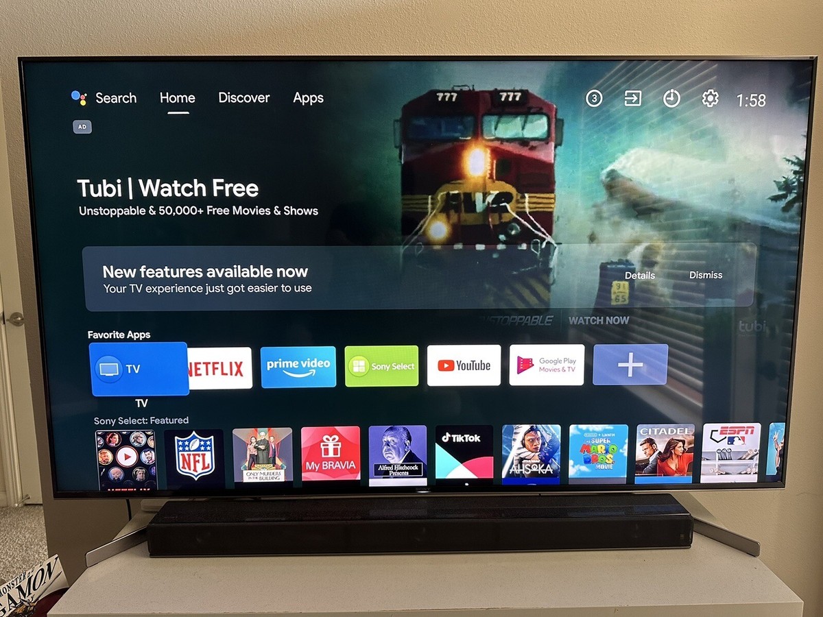 Sony 65 inch xbr65 x950g 4k hdr ultra hd smart Android tv | eBay