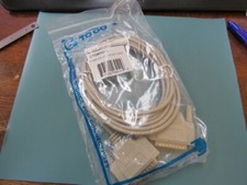CABLES TO GO 03040 Qty of 4 per Lot 10ft DB25 M/M NULL MODEM CABLE