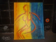 SWINGING HIPS PAINTING