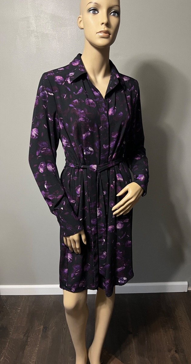 Prologue Women's Long Sleeve Dress - Purple - Size M - NWT | eBay