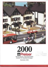Preiser folleto de novedades 2000.