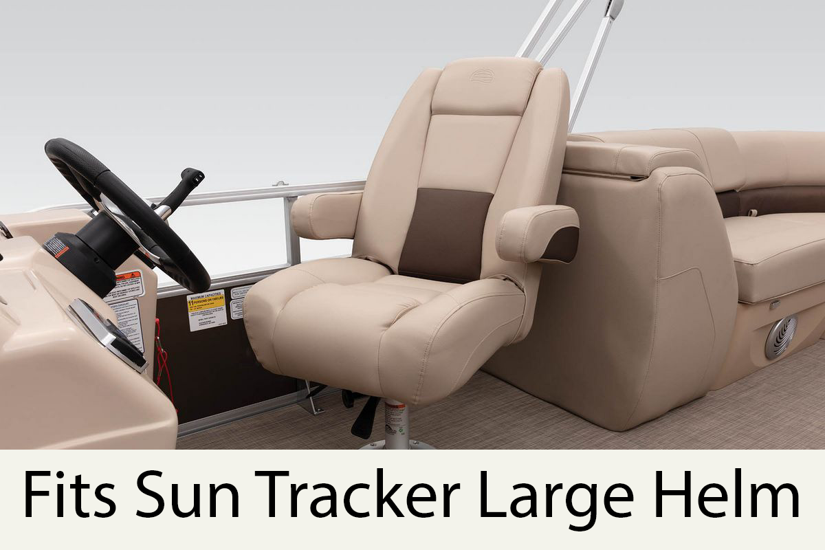 Sun Tracker Pontoon Boat Seat Cover (Large Captains Chair) eBay