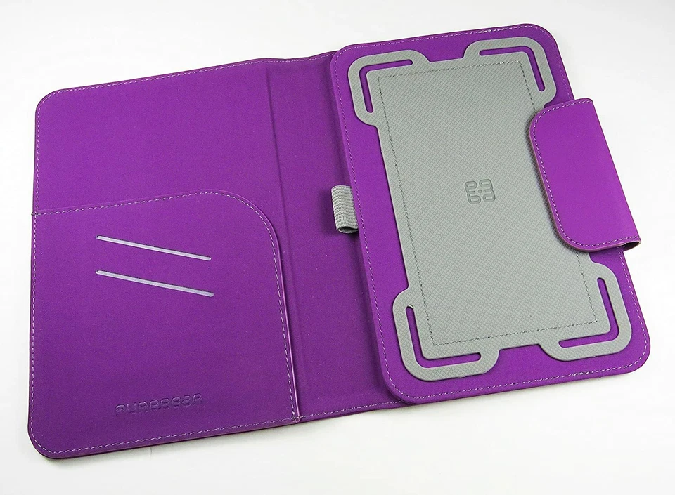 Capa folio universal para tablet Puregear 10 polegadas - Roxa - Imagem 3 de 4