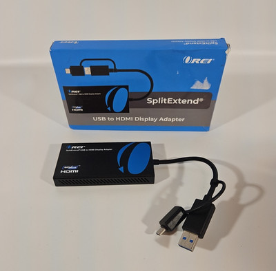 OREI SplitExtend HDMI Splitter Extended Display for Dual Monitor - Multi-Monitor