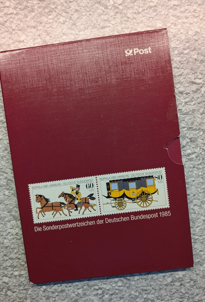 Jahrbuch: Die Sonderpostwertzeichen der Deutschen Bundespost 1985 im Schuber - Bild 1 von 1