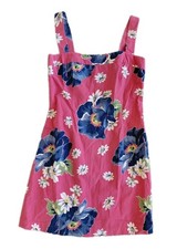 Vintage Ralph Lauren Pink Floral Dress Size 6