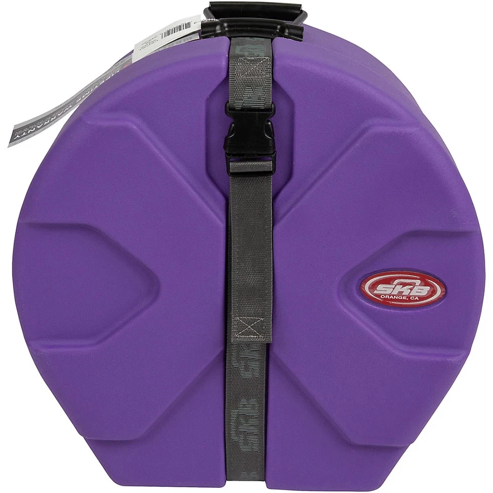Estojo de tarola moldado SKB Roto-X - 14 x 6,5 pol. Roxo - Imagem 2 de 4
