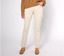 Belle by Kim Gravel TripleLuxe Twill Forward Seam Jean-Natural-Tall 10 A628309