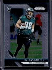 2018 Panini Prizm Dallas Goedert RC Rookie #299 Eagles