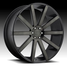 Dub S121 Shot Calla Machined Black Dt 24x10 6x5.5 20mm S12124008420