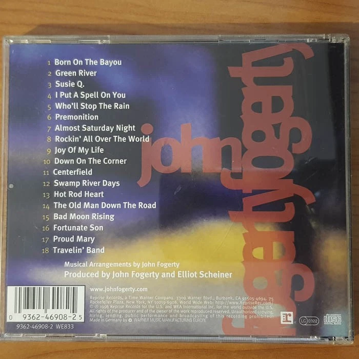 JOHN FOGERTY premonition EX/EX (CD Album, Pop, Reprise) - Bild 4 von 4