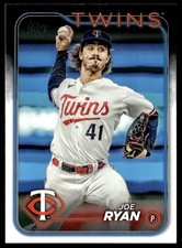 2024 Topps Joe Ryan Minnesota Twins #175