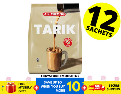 Aik Cheong 2 In 1 Teh Tarik Kosong No Sugar Added (25gm x 12)