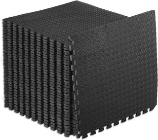 Gym Flooring 12 MM Extra Thick Foam Mats EVA Foam Gym Mats for Yoga Exercise