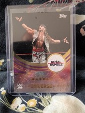 2025 Topps WWE Universe Shawn Michaels Purple Glass /399