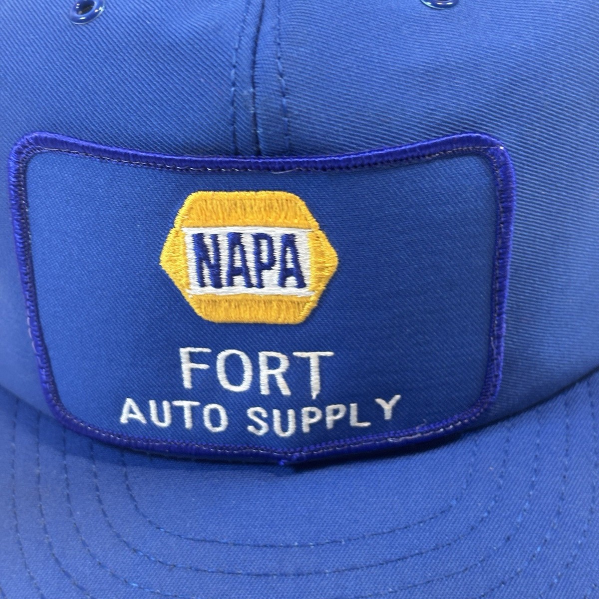 Vintage NAPA Auto Parts FORT Auto Supply Snapback USA View 2