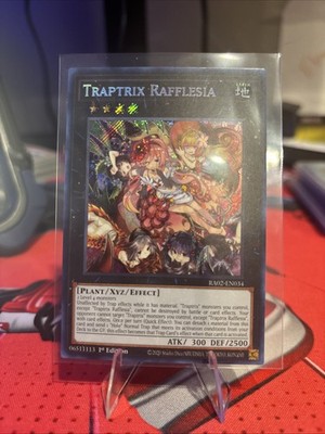Traptrix Rafflesia (Secret Rare) RA02-EN034 1st Edition